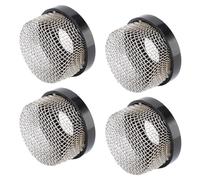 BAOFUYA 4pcs Filtro in Rete per Pompa per Pozzetti Vivi, più Applicazioni Installazione Semplice Schermale a Aeratore in Acciaio Inossidabile per Uscita di Scarico (14 Filo femminile)