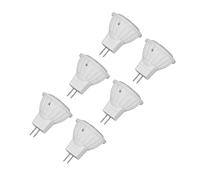 BAOFUYA 6pcs Lampada a LED MR11 GU4 Lampada Ad Alta luminosità. (Illuminazione bianca)