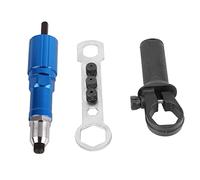 BAOFUYA Adattatore per Rivettatrice Rivettatura Uniforme Ed Efficiente Attacco per Rivettatrice Elettrica Accessori per Utensili Elettrici per Pistola per Rivetti Elettrica