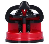 BAOFUYA Affilacoltelli Manuale, Lama in Acciaio Al Tungsteno, Affilatrice per Forbici, Strumento da Facile e Veloce per Uso Domestico (rosso)