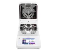 BAOFUYA Analizzatore di umidità Alogeno, Display LCD Touch Screen con Schermo a Colori da 5 Pollici per Materiali da Costruzione per la Ricerca Sulla Trasformazione Alimentare (Spina europea 220 V)