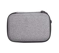 BAOFUYA Borsa per Cordino Portatile Grigia, Custodia da Viaggio per Organizer per Spille, Custodia da Viaggio Compatta Antiurto, Resistente all'acqua, per Spille per Appunti