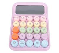 BAOFUYA Calcolatore Dell'interruttore Meccanico Color Caramelle, Calcolatore Elettronico per la Casa Dell'ufficio con Risposta a Chiave Rapida (PURPLE)