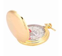BAOFUYA Compass con Lastre di Vetro Trasparente e Scala, Bussola Esterna a Conchiglia in Ottone per Emergenze da Escursioni in Campeggio, Dimensioni Portatili e Leggero, Ideale per la Guida e il