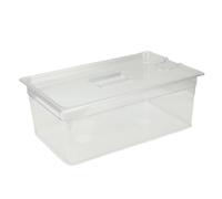 BAOFUYA Contenitore per Cottura Lenta, Aspetto Elegante Custodia per Alimenti di Grandi Dimensioni Contenitore Sous Vide Trasparente Multifunzionale con Coperchio per la Casa