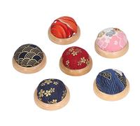 BAOFUYA Cuscino a Spillo Porta in Legno Accessori per Cucire per la Casa per la Coltura Vivente da 6 Pezzi per la Cultura Vivente Fai -da -te