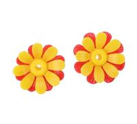 BAOFUYA Fiori di Ricambio per Mangiatoie per Colibrì, Plastica, Facili da Installare, Design Colorato Brillante, Adatti alla Maggior Parte delle Mangiatoie per Colibrì per Gli Appassionati di