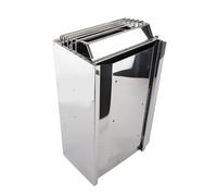 BAOFUYA Fornello per Sauna in Acciaio Inossidabile da 3,6KW, Riscaldamento Efficiente, Design Compatto, Attrezzatura per Sauna Interna per Appartamenti e Centri Fitness