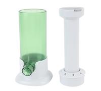 BAOFUYA Macchina per Riempire Salsicce Manuale con 4 Tubi di Ripieno Macchina Riempitrice per Salsicce Staccabile per Fatte in Casa Prosciutti e Salumi per Cuochi Domestici Quotidiana (Ciano chiaro)