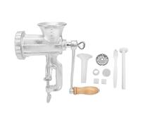 BAOFUYA Macinino a Carne Manuale, Macchina per Ripieno di Salsiccia per Morsetto da Tavolo con Kit di Riempimento per Salsiccia per Macinare il Pollo di Manzo di Maiale