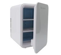 BAOFUYA Mini Frigorifero, 10L di Raffreddamento Rapido Multifunzionale di Raffreddamento Rapido per il Trucco per la Cura della Pelle e Altro Ancora (bianco)