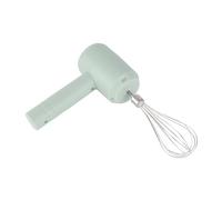 BAOFUYA Miscelatore a Mano Wireless per la Mano del Laptop Silenzioso per Cucinare Pastello con Uova per i Viaggiatori (Blu pallido)