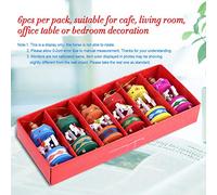 BAOFUYA Ornamenti per Giostra in Legno di Buon Natale, Materiale Ecologico, Design Vivace, Perfetti per la Decorazione della Camera dei Bambini e Come Regali per le Vacanze