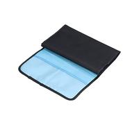 BAOFUYA Portafoglio Filtro a Portafoglio Shock -Shock Conduttore Compatto per Fotocamera, Borsa in Nylon Impermeabile con 6 Tasche per 6 Filtri, Design Pieghevole, Grande capacità