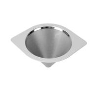 BAOFUYA Pour Over Coffee Filter Rinses Clean in Seconds | Versamento dell\'olio sul filtro del caffè Mantiene gli oli per un sapore completo Ritenzione dell\'olio Maglia a doppio