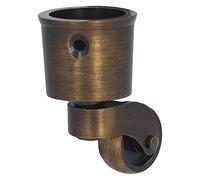 BAOFUYA Rotella Antica, Rotella a Tazza Rotonda in Lega di Zinco, Rotazione di 360 Gradi per Mobili, Ideale per Divani e Pianoforti