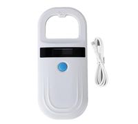 BAOFUYA Scanner per Microchip Portatile, Lettore di Chip per Animali Ricaricabile Scanner per Microchip per Animali Domestici con Archiviazione di 1000 Record per EMID FDX B ISO11784 85 (stile 1)