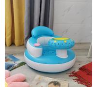 BAOFUYA Sedile Gonfiabile per Bambini, Sedia di Supporto Aereo in Materiale PVC, Comodo Divano per Bambini per 3-36 Mesi di Seduta Sul Pavimento