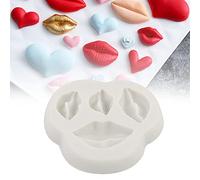 BAOFUYA Strumento di Hornaado in Silicona Fai -da -te per la Famiglia, il Piacere Non Tossico e il Rossetto Riutilizzabile per la Cucina Creativa, Ideale per i Compleanni (GREY)