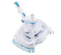 BAOFUYA Strumento per la Pulizia dello Stagno con Testina Aspirante per Piscina con Setole Dense in PVC Antiruggine per Sauna Termale