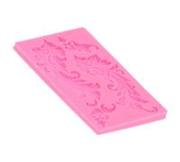 BAOFUYA Studi di Lama a Forma di Silicone a Lunga Durata per la Torta da Forno, Forma di Fondente Facile da Pulire per Sapone Fai -da -te, Cioccolato, Rosa (PINK)