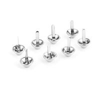 BAOFUYA Studi per Nailhead di Alta Resistenza 50pcs Cono, Decorazioni Artigianali in Pelle Lucida per gli Appassionati di Sacchetti (15 mm)