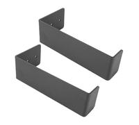 BAOFUYA Supporto per Tappetino Yoga da Parete in Alluminio da 2 Pezzi, Che Massimizza Lo Stoccaggio Verticale. Elegante Rack per Qualsiasi Spaziatura della Parete Che Protegge