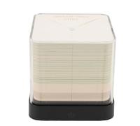 BAOFUYA Tree House 3D Memo Pad, Calendario Time Piece Creative 2026 Weekly 3D Notepad Calendar per Office Home (GREEN)
