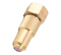 BAOFUYA Ugello Spruzzatore Ad Alta Pressione con Filettatura Interna G3/8, Strumento di Irrigazione in Ceramica e Ottone per un'irrorazione Uniforme Ed Efficiente nei Giardini del Cortile (Foro da