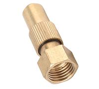 BAOFUYA Ugello Spruzzatore Ad Alta Pressione con Filettatura Interna G3/8, Strumento di Irrigazione in Ceramica e Ottone per un'irrorazione Uniforme Ed Efficiente nei Giardini del Cortile (Foro da