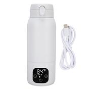 BAOFUYA USB Piccola Scaldabagno Portatile, 316 in Acciaio Inossidabile 500 Ml di Grande capacità di Grande capacità a 360 Gradi Kettle Elettrico da Viaggio per Escursioni in Campeggio