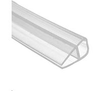 Baogu Guarnizione per Porta Doccia a Forma di U, 200 cm, per Vetro da 6 mm, in Silicone Gomma Trasparente
