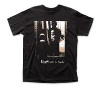 BAOGUI Korn Life Is Peachy Black Men's Cotton Unisex T-Shirt Album S-5XL Retro Print XL