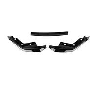 BaoHYeS Lame de pare-Choc Avant Noire Brillante, Kit de Protection pour diffuseur de Voiture, Compatible avec BMW Série 3 G20 G21 320i 330i 2019-2022 M-Sport