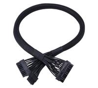 baojielai 18+10pin al cavo elettrico con maniche 24Pin per la linea reticolata nera dei modulari di PSU di G1 P2