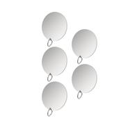 baojielai 20mm/30mm Inciseds Rotondo In Acciaio Inox Hangtags Resistente alla corrosione per Pet e Corporate Branding