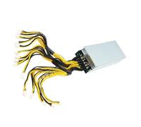 baojielai 3600W Alimentazione PC 12V Mining GPU 15x 6Pin Mining Device Server per Attrezzature Industriali Gioco Elettronico