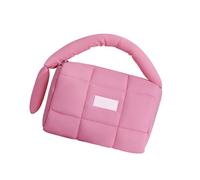 baojielai Borsa per il trucco trapuntata con manico spaziose borse cosmetiche in nylon da viaggio organizzata per donne ragazze, Re, as the pic show