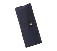baojielai Borsa pieghevole di grande capacità con chiusura a coulisse borse a tracolla per la spesa, shopping, viaggi, attività all'aperto, blu navy, as the pic show