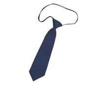 baojielai Cravatta da donna regolabile per uniforme scolastica aziendale e occasioni formali Breve lunghezza Stage Show Cravatta, blu navy, 6*28cm