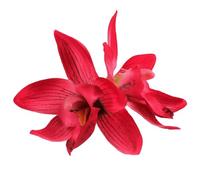 baojielai Elegante fermaglio per capelli colorato doppio floreale decorazione per capelli per bambini accessori per capelli per donne e ragazze