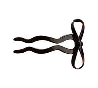 baojielai Forcine per capelli a forma di archi grandi accessori per lo styling in acetato francese per le donne chignon Hairpieces bastone per capelli moda Decors
