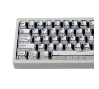 baojielai I keycaps originali in bianco e nero di altezza con dissolvenza resistente migliorano la digitazione meccanica della tastiera