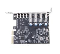 baojielai Scheda di espansione PCIe a USB3.2 20Gbps Adattatore a 8 porte con 4 porte USB TypeA e 4 porte USB Tipo C ASM3142+VL822 per desktop