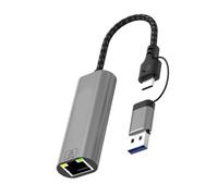 baojielai USB e Tipo C A 1000M RJ45 Gigabit Ethernet Adattatore 1000Mbps Veloce Scheda di Connessione di Rete Ampiamente Usata