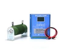 BAOJUHUIKANG 12V,Controller di Carica Ibrido Eolico e Solare 3000W-6000W Generatore Eolico Regolatore di Potenza con Display LCD e Resistenza Esterna di Scarico 12V 24V 48V 220V