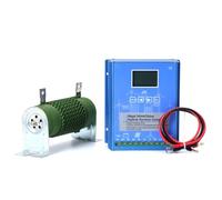 BAOJUHUIKANG 12v, Sistema Ibrido Solare e Eolico da 12000W con Doppio Controllore di Carica MPPT 12V 24V 48V Regolatore Automatico per Uso Domestico Generatore Eolico