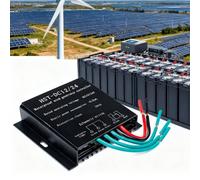 BAOJUHUIKANG 220V, Controller per Generatore Eolico Mini 12V IP67 Impermeabile 12V/24V/48V Controller Automatico per Sistema Eolico da 600W con Indicatore LED