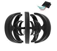 BAOJUHUIKANG 220V, Kit Turbina Eolica 12V 24V 48V 3000W, Generatore Eolico a 5 Pale con Controller, Generatore Eolico Portatile per Casa e Campeggio