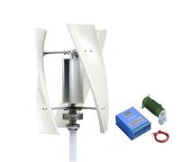 BAOJUHUIKANG 220V, Kit Turbina Eolica 5000W Generatore Domestico 12V24V 48V 220V ASSE Verticale Generatore a Levita Magnetica Permanente con Controller Complementare Eolico-Solare